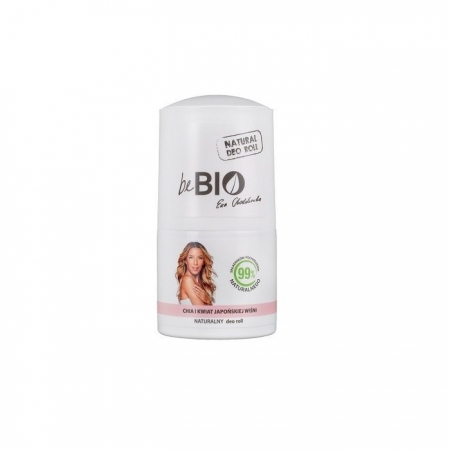 BeBio Ewa Chodakowska Naturalny dezodorant roll-on CHIA i KWIAT JAPOŃSKIEJ WIŚNI 50ml